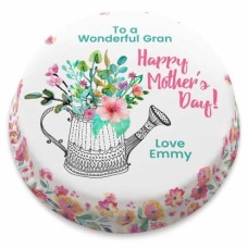 Flowery Watering Can Cake (letterbox gift cake (serves 2-4))
