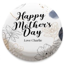 Trendy Floral Mum Cake (medium cake (serves 18-25))