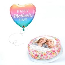 Flower Photo Gift Set (Large Cake Set (S) Serves 45)