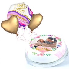 Best Mum Gift Set (Small cake set(*1)serves 10)