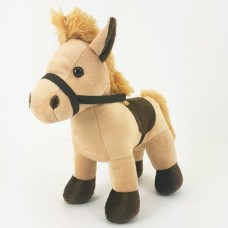 Stuffed Horse 25 Cm - Baby Brown