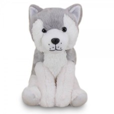 Plush Wolf 25 Cm - Gray Seated