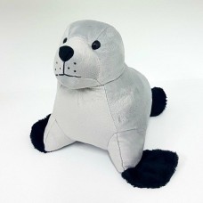 21 Cm Plush Seal - Gray Snowflake