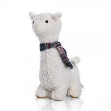 Plush Llama 30 Cm - With Pearl Embroidery Cactus