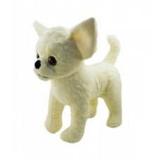 Plush Dog 28 Cm - Chihuahua Nolan White