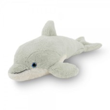 50 Cm Plush Dolphin - Winter Gray