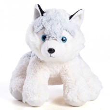 Plush Dog 29 Cm - Gael Husky Gray