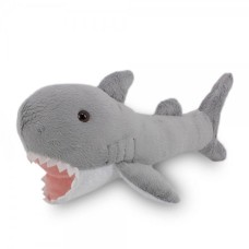 Plush White Shark 43 Cm - Gray Shark