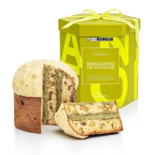 Pistachio Brigadeiro Panettone 1Kg