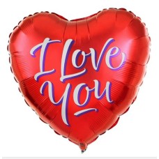 Valentines I Love you Red Balloon