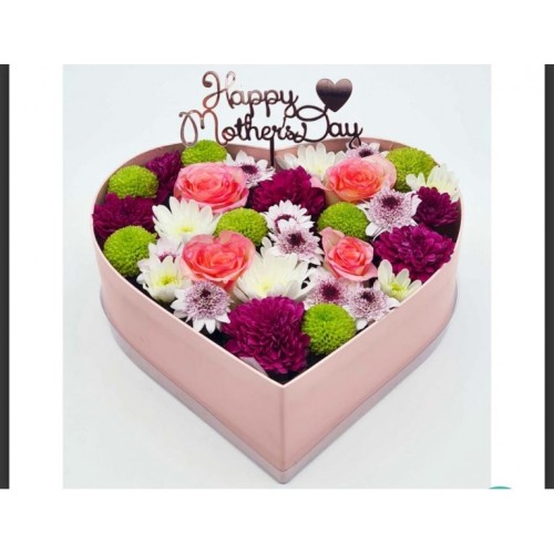 mothersday Floral Heart
