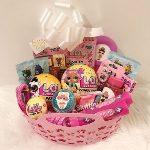 easter LOL surprise basket