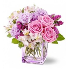 Vase of Ultimate Flower Purple Pink Radiance