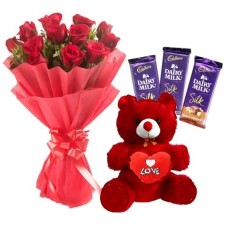 Win a Heart 12 Roses with sweetness