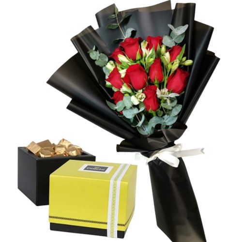 Elegant Roses with Patchi
