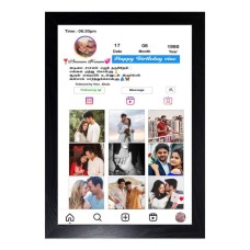 Insta Love Frame A4