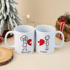 Personalized Couple Coffee Mugs