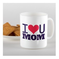 love u mom mug