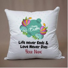 happy easter pillow