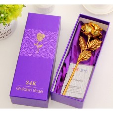 Gold Foil Plated Rose