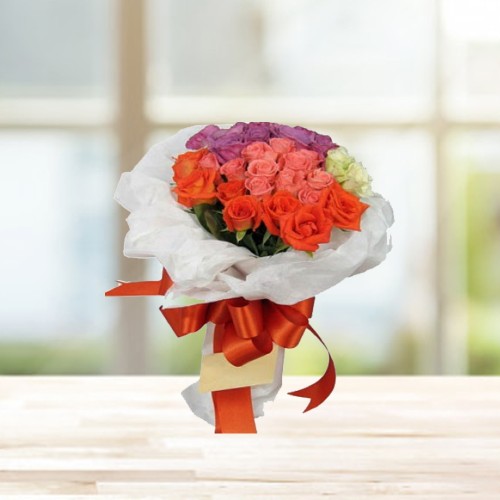 Elegance 36 Mixed Roses