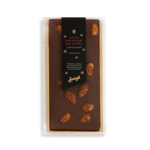 Chocolat Dark Amandes de Noel 37%