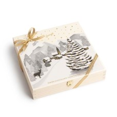 Winter Magic Wooden Boîte 25 pcs.