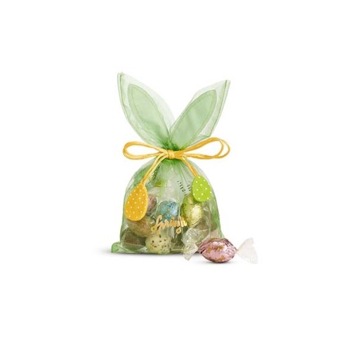 Organza Sack Green 110G