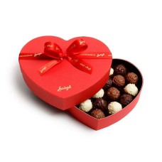 Heart Bonbonniere  Truffles, 21 pcs