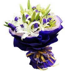 Beautilla- Flower Bouquet (Beautilla - 15 stalks Lily Flower Bouquet)