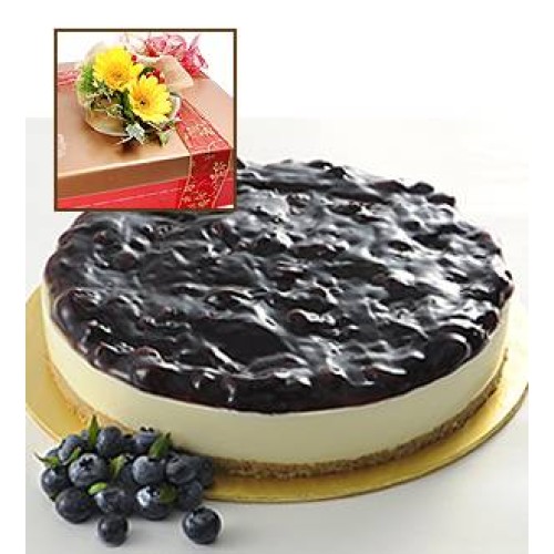 Country Blueberry Cheese Delight - Cake
