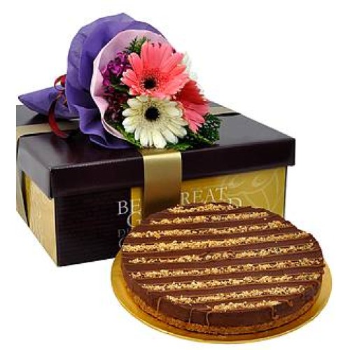Chocolate Truffle Tart Delight - Cake