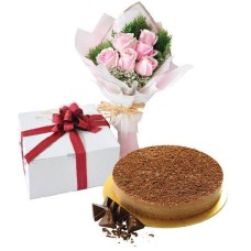 Toblerone Dark Chocolate Cheese, Vegetarian - Cake
