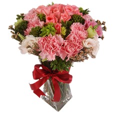 Brilliant Ian - Carnations Flower Arrangement