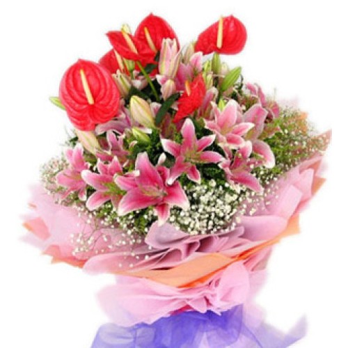 Star Anthuria - Flower Bouquet