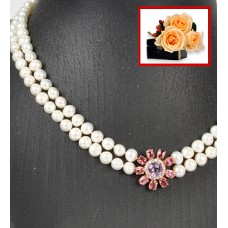 Narumi Pearl Amethyst Necklace - Jewelry gifts