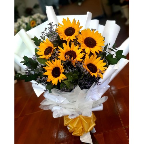 European Sunflower Bouquet