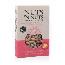 Greek pistachio with lemon and pink Himalayan salt from Attica 