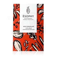 2 Milk chocolate with salted caramelized almonds "Esophy" 50g