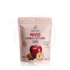 10 No added sugar red apple chips with cinnamon, from Pelion "Pelian Lab" 20g