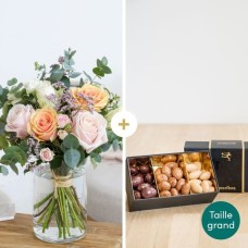 Delicacy and its chocolate almonds (Normal)