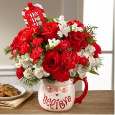 Believe Mug Bouquet by Hallmark (Deluxe)