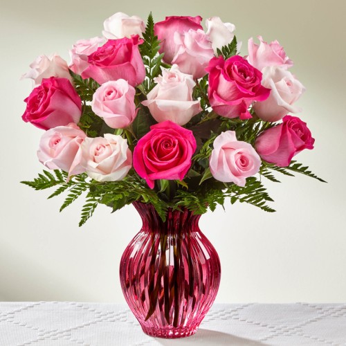 Happy Spring Mixed Rose Bouquet (Shown)