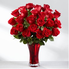 In Love with Red Roses Bouquet