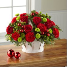 Winter Wishes Basket (As Shown)