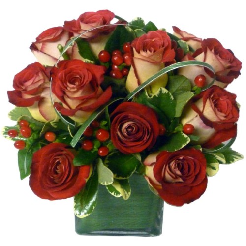Roses & Berries (As Shown)