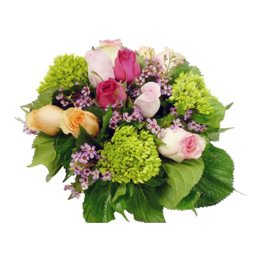 Roses & Hydrangea (As Shown)
