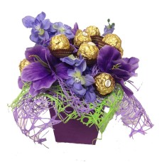 Chocolates and Purple Bouquet (Small)