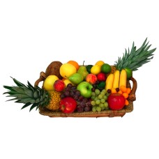 Fresh Fruit and Gourmet Gift Basket (Large)