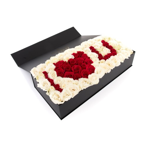 Box of roses I LOVE YOU